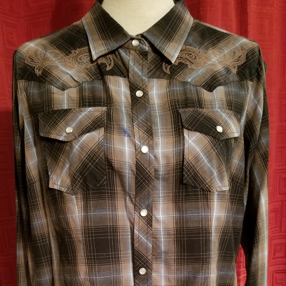 Bit&Bridle Rideo Show Women's Button Collar Shirt - Picture 2 of 6